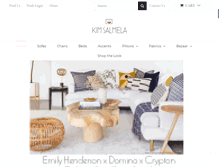 Tablet Screenshot of kimsalmela.com